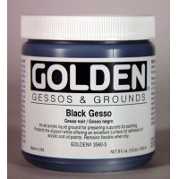 Μαύρο Gesso Golden - 473ml